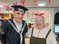 Nursing home's vintage party for D-Day