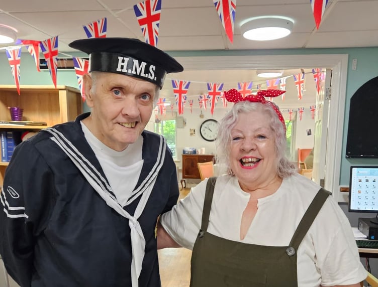 Hatherleigh Nursing Home celebrated D-Day with a vintage party