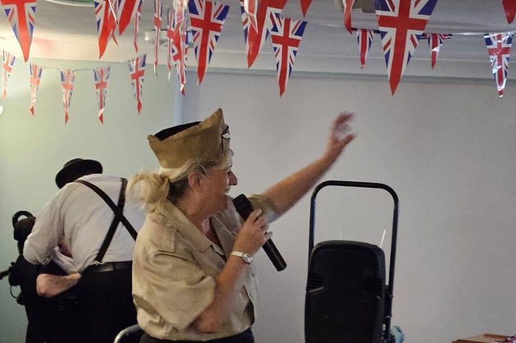 Wartime songs provided the ambiance