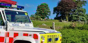 Moorland rescuers help casualty