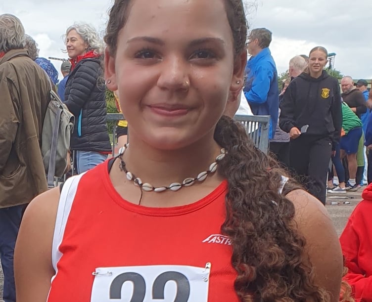 Sprinter Zola Taylor of Okehampton College