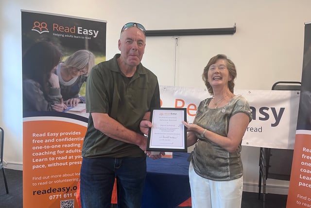 Okehampton Read Easy celebrates first graduate's achievement