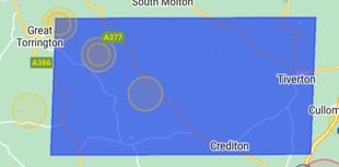 Military low flying training tomorrow and Thursday