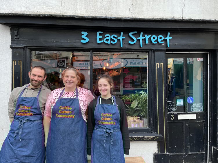 Rebecca Green and her team at 3 East Street 2022