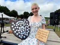 Fourth time win for Alice at the Dartmoor Folk Festival
