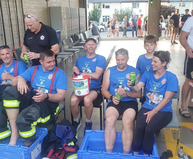 Okehampton firefighter raises over £10,000 in gruelling 104-mile walk