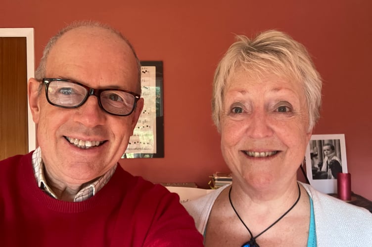 Nigel and Tina Guthrie will lead the Chagford Singers