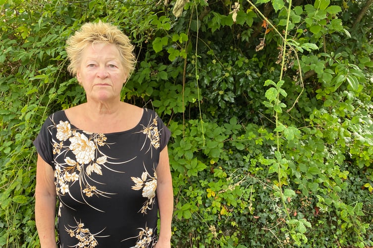 Margaret Pridham is protesting to the Exeter Diocese abut a plan to move North Tawton Church pulpit from the church.