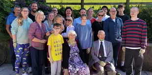 Okehampton couple enjoy 65th wedding anniversary party