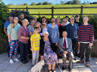 Okehampton couple enjoy 65th wedding anniversary party