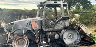 Spate of West Devon tractor fires prompts fire service advice