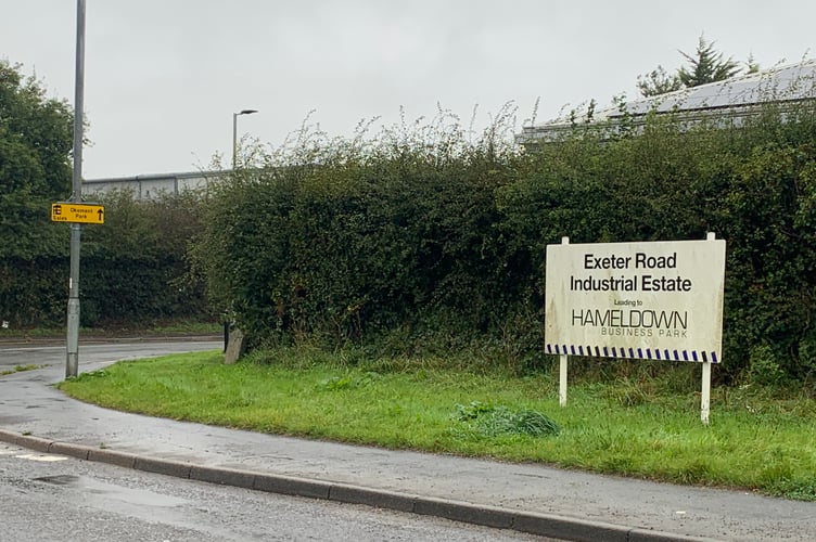 Traders on Exeter Road Industrial Estate have started to receive BID levy demand notices for hundreds of pounds. (Photo credit: Sarah Martin)