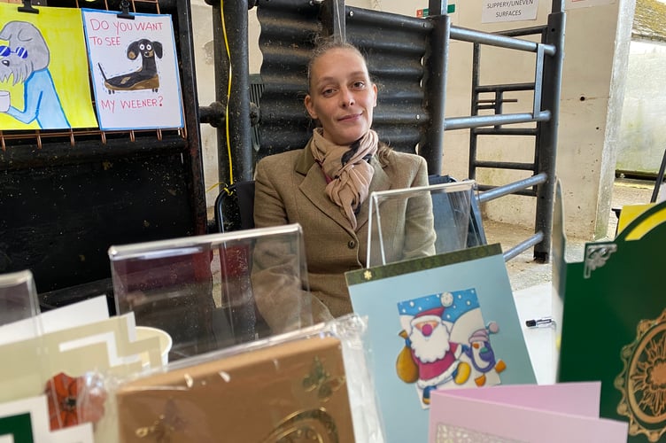 Tavistock Goose Fair's cattle market site included Dartmoor pony fan Sophie Wheeler