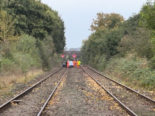 REOPENED: Car driven onto rail line stops all trains near Crediton
