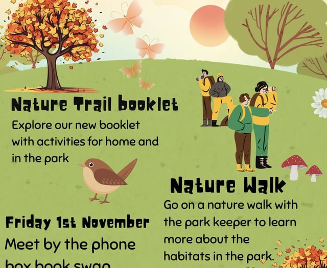Guided nature trail around Simmons explores autumnal wildlife 