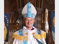 Bishop Mike enthroned at Exeter Cathedral