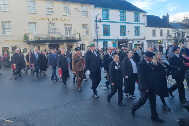 Okehampton Remembrance Parade