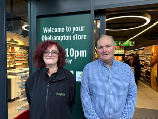 Okehampton Budgens opens its doors