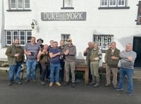 Hatherleigh Shooting Club compete for the cup
