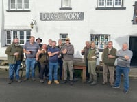 Hatherleigh Shooting Club compete for the cup