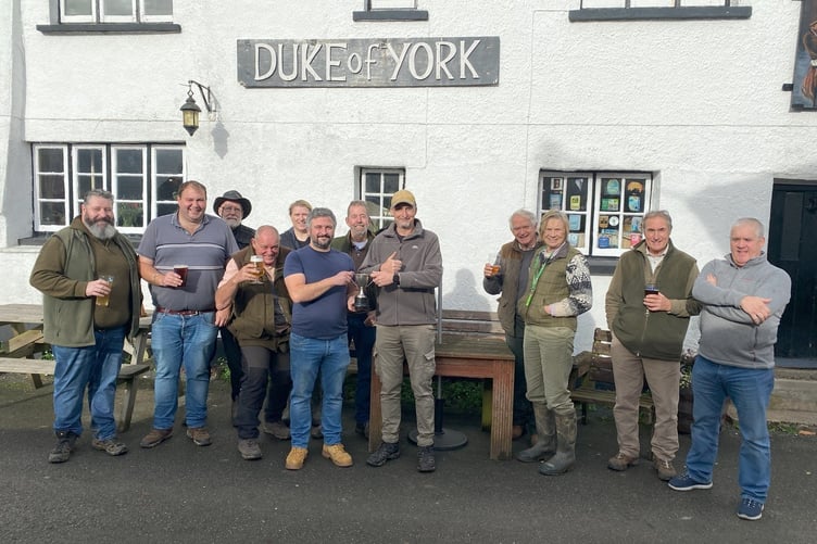 Hatherleigh Shooting Club at the Duke of York