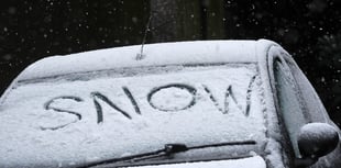 Snow brings disruption to Devon
