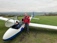 Young pilot, 14, achieves solo gliding licence
