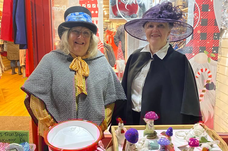 Ann Cooper and Deborah Travis