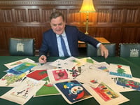 Hatherleigh pupil wins MP’s Christmas card contest