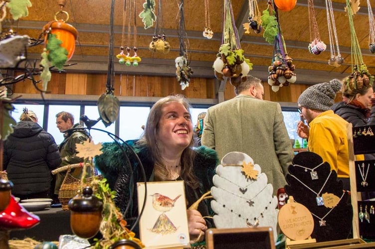 This stall took inspiration from nature. Picture: stone@stonefree.org