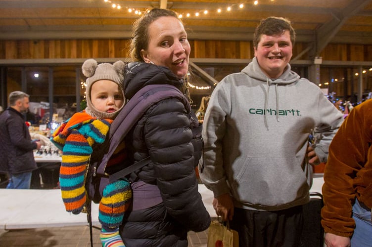 A young market visitor. Picture: stone@stonefree.org