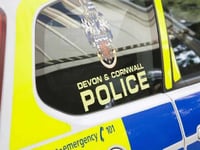 Two people injured in Roborough Down collision