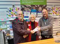 Coach tour operator gives souvenir raffle proceeds to local charities