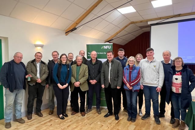 Mel Stride meets Devon farmers to discuss inheritance tax woes