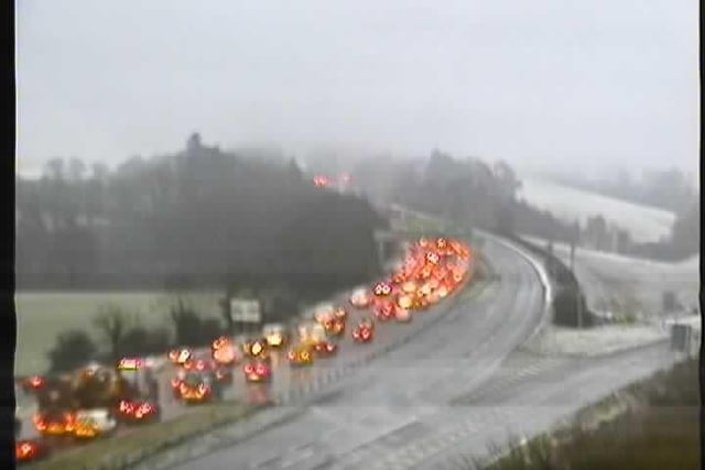 Snow closure for the A380 ahead of rush hour