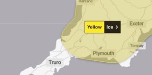 Met Office yellow warning for ice on untreated stretches 