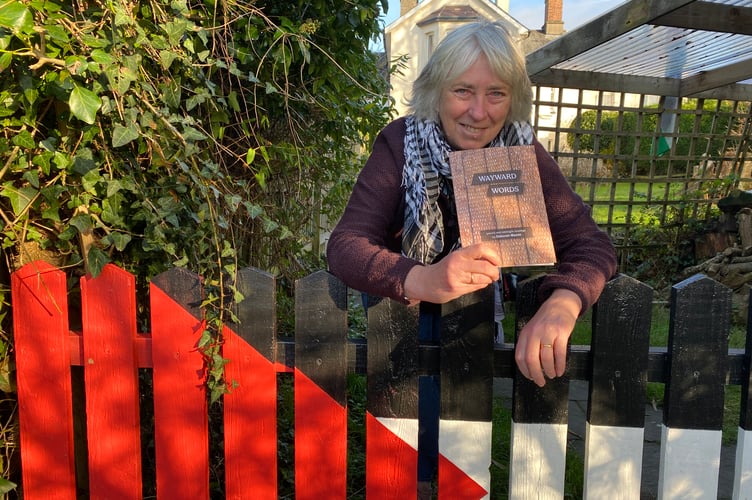 Deborah Maxim is selling copies of her poetry collection to support aid to Gaza. 