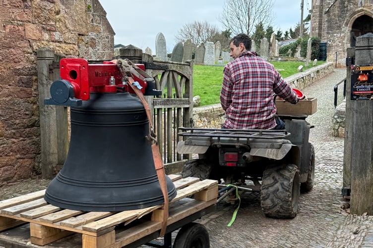 All eight bells at St John's church were replaced alongside their wooden frames with a new floor installed for the bellringing chamber. (Picture: Isabella Whitworth)