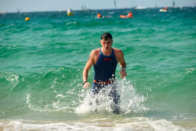 Teen's Channel swim triumph