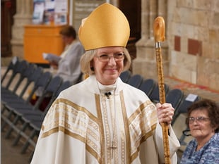 Bishop Jackie prepares to lay down her crozier as she retires
