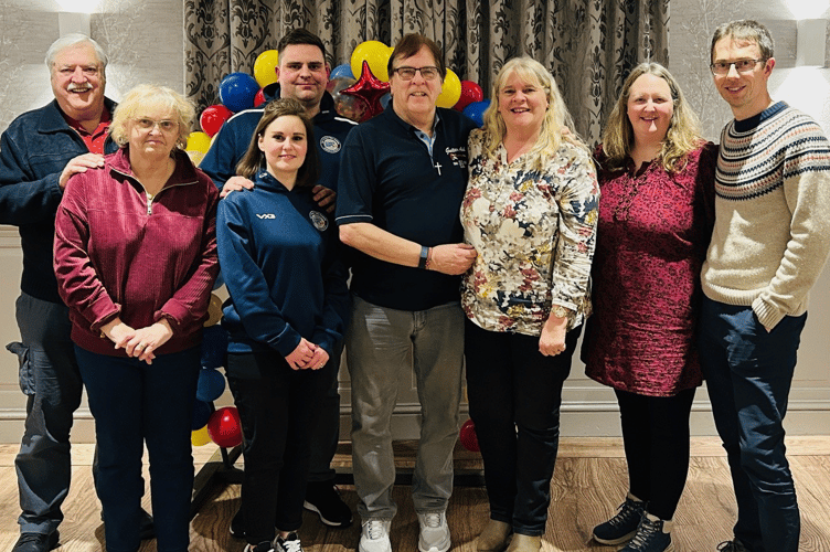 Attendees of the pub quiz on January 16 in Zeal Monachorum