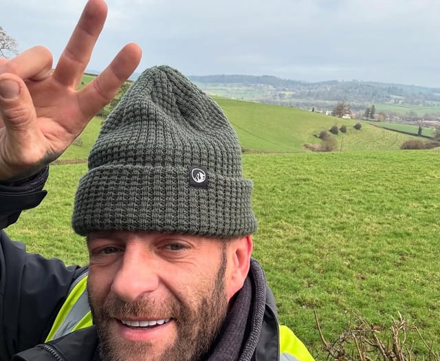 Dad's three-week charity trolley 'dash'