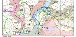 Dislodged stones force closure on Lopwell Dam Causeway