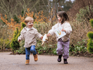 Children's play trail launching at RHS Rosemoor