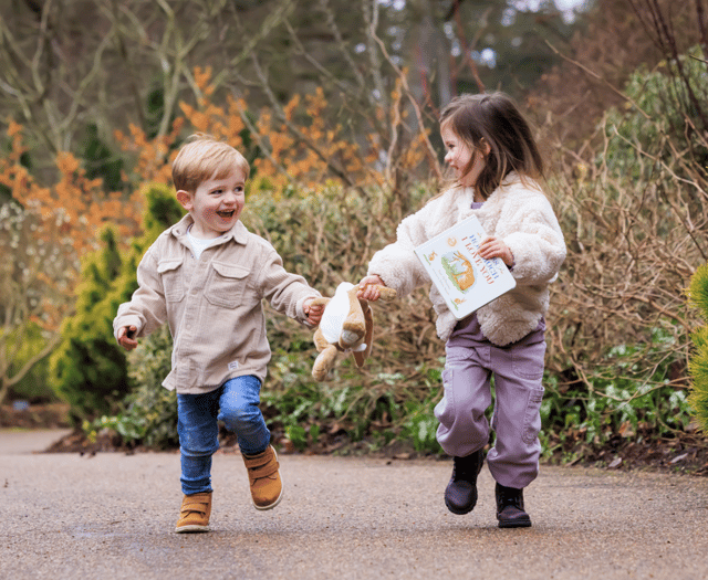 Children's play trail launching at RHS Rosemoor