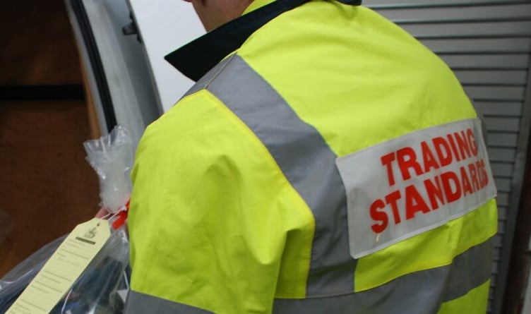 Trading Standards Officers loot-van.