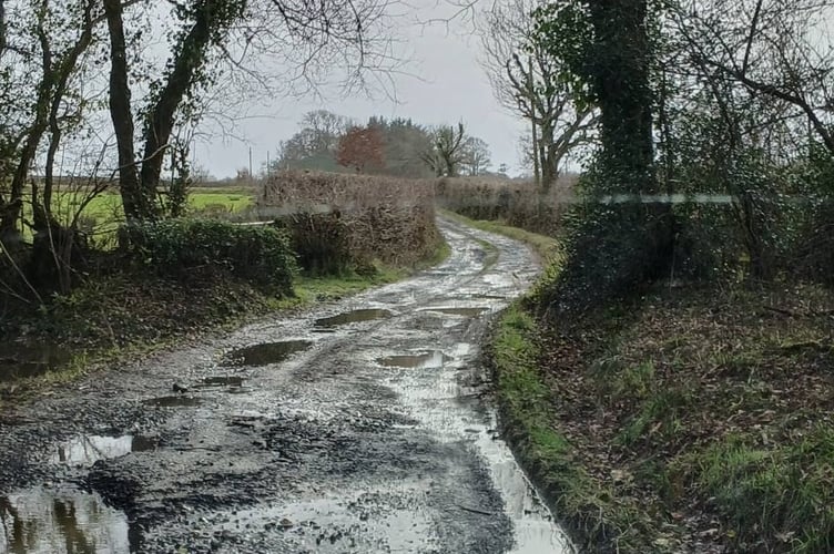 Royal Mail inspected the lane and decided it was not safe enough for their posties to deliver.