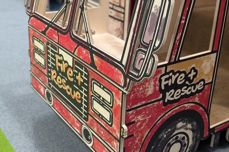 A Scribbleton fire engine