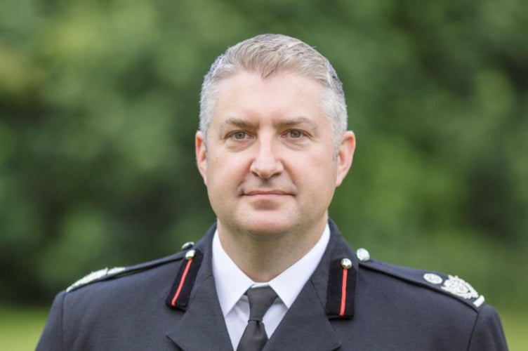Chief Fire Officer Gavin Ellis