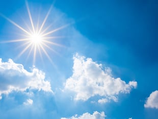 Sunny skies continue with gentle breezes today and tomorrow